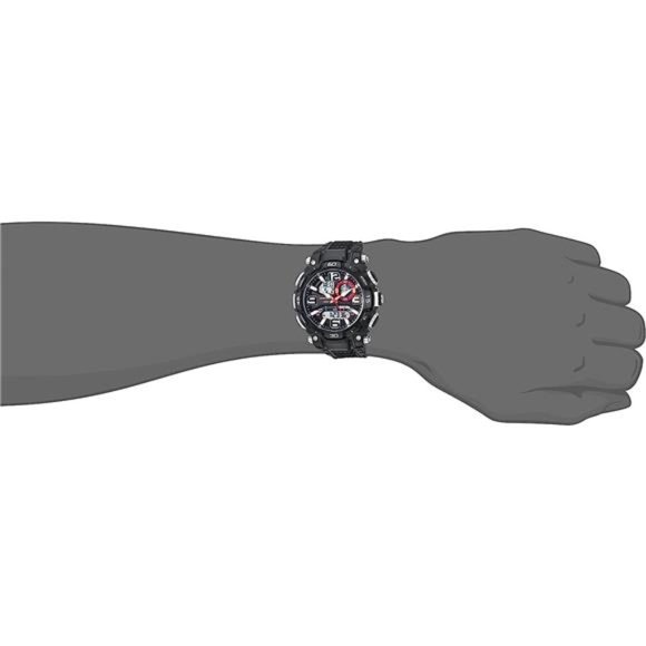 Sport Men's Analog-Digital Chronograph Resin Strap Watch - Picture 2 of 5